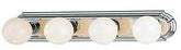 Canarm IVLBS13WH Vanity Light, 60 W, 3-Lamp, G Lamp, White Fixture